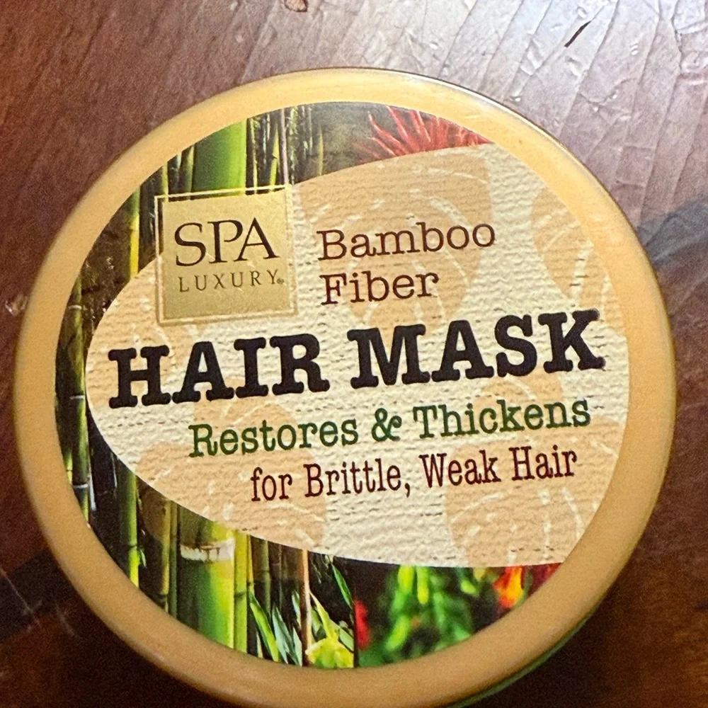 Bamboo Fiber Hair Mask - Tan